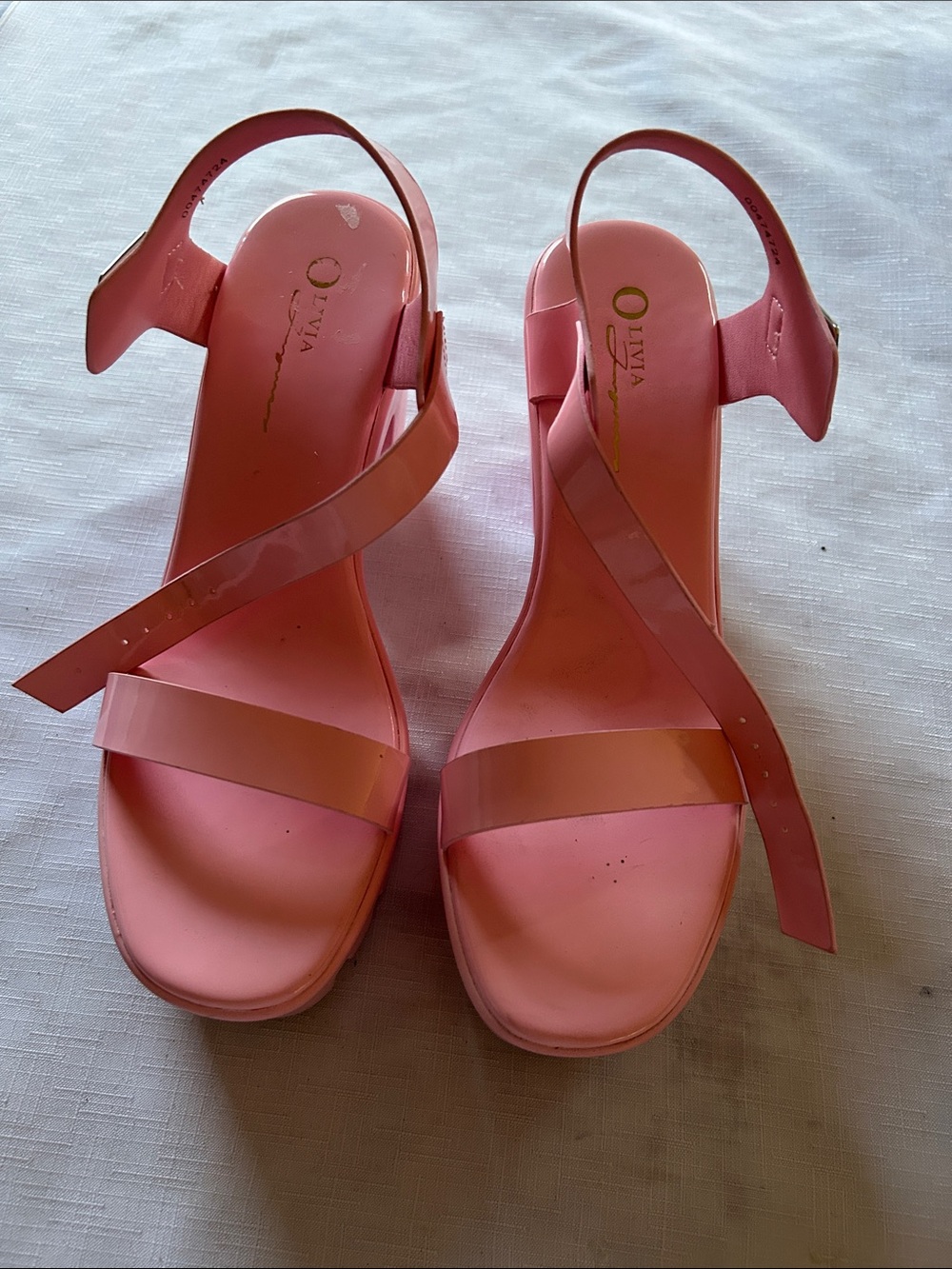 Pink Strappy Women's Sandals